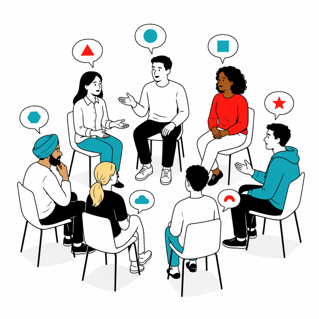 Conversational leadership shapes what becomes thinkable and sayable